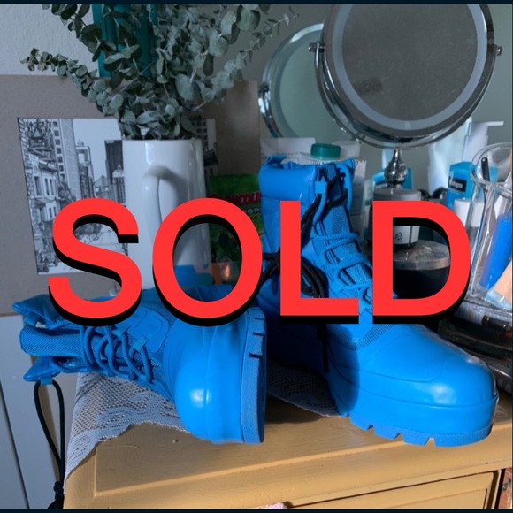 UNWORN AMBUSH X CONVERSE blue duck boots - Picture 1 of 6